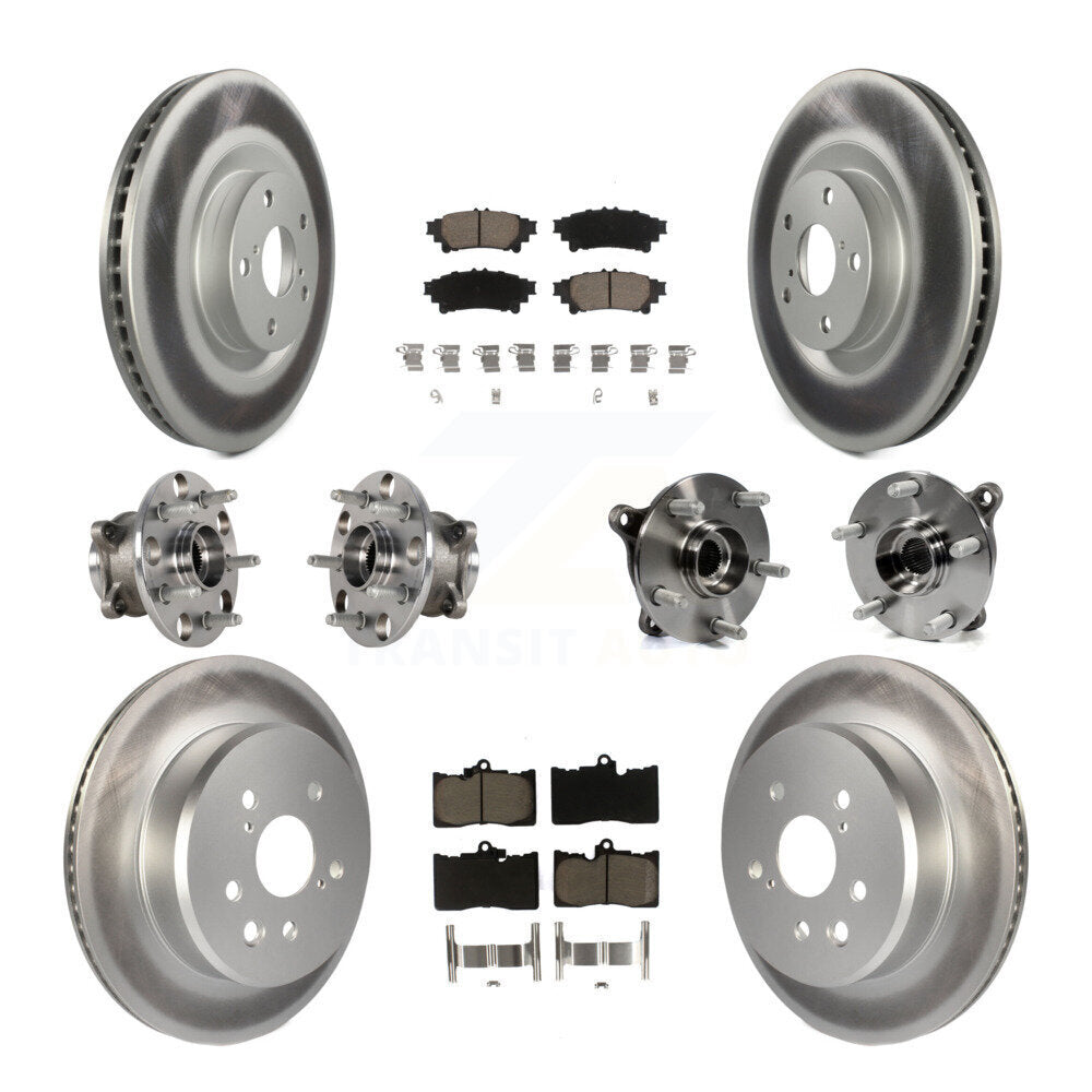 [Avant + Arrière] Kit d'ensemble roulement de roue et moyeu pour Lexus GS350 IS300 IS350 RC350 RC300 KBB-123661