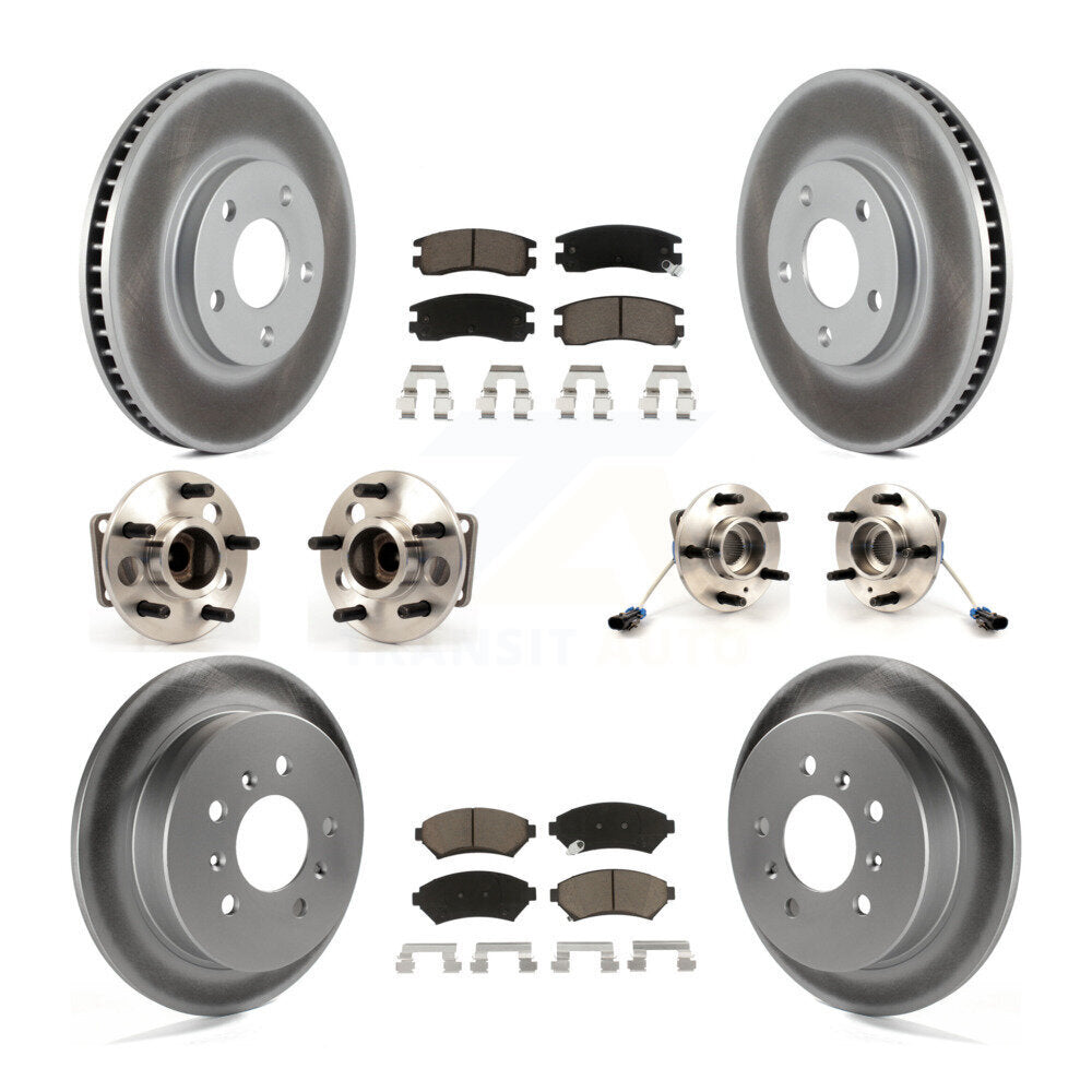 [Avant + Arrière] Kit d'ensemble roulement de roue et moyeu pour Chevrolet Impala Monte Carlo Oldsmobile Intrigue KBB-123667