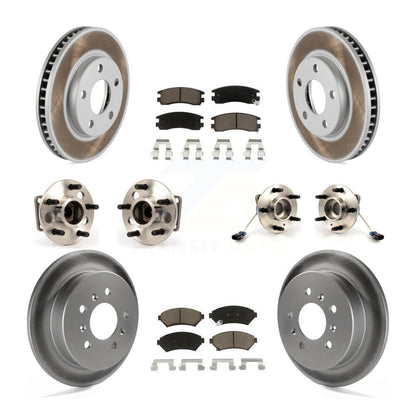 [Avant + Arrière] Kit d'ensemble roulement de roue et moyeu pour Pontiac Buick Grand Prix Chevrolet Venture Regal Century Oldsmobile Intrigue Montana Trans Sport KBB-123669