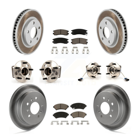 [Avant + Arrière] Kit d'ensemble roulement de roue et moyeu pour Pontiac Buick Grand Prix Chevrolet Venture Regal Century Oldsmobile Intrigue Montana Trans Sport KBB-123669