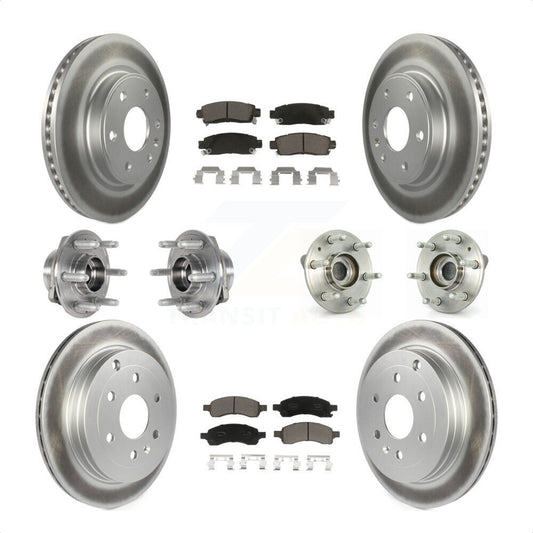 [Avant + Arrière] Kit d'ensemble roulement de roue et moyeu pour 2017 Buick Enclave AWD KBB-123671 par Transit Auto