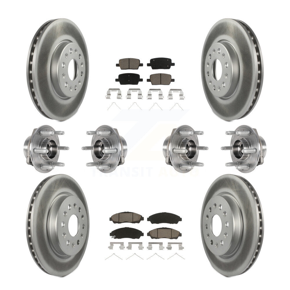 [Avant + Arrière] Kit d'ensemble roulement de roue et moyeu pour 2018-2020 Chevrolet Traverse 4WD KBB-123673