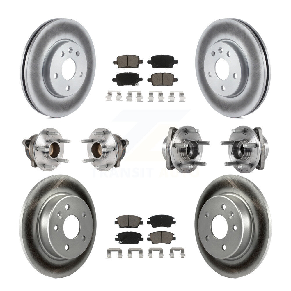 [Avant + Arrière] Kit d'ensemble roulement de roue et moyeu pour Chevrolet Volt Bolt EV KBB-123686