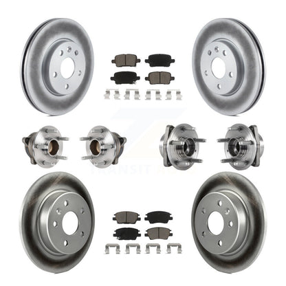 [Avant + Arrière] Kit d'ensemble roulement de roue et moyeu pour Chevrolet Volt Bolt EV KBB-123686