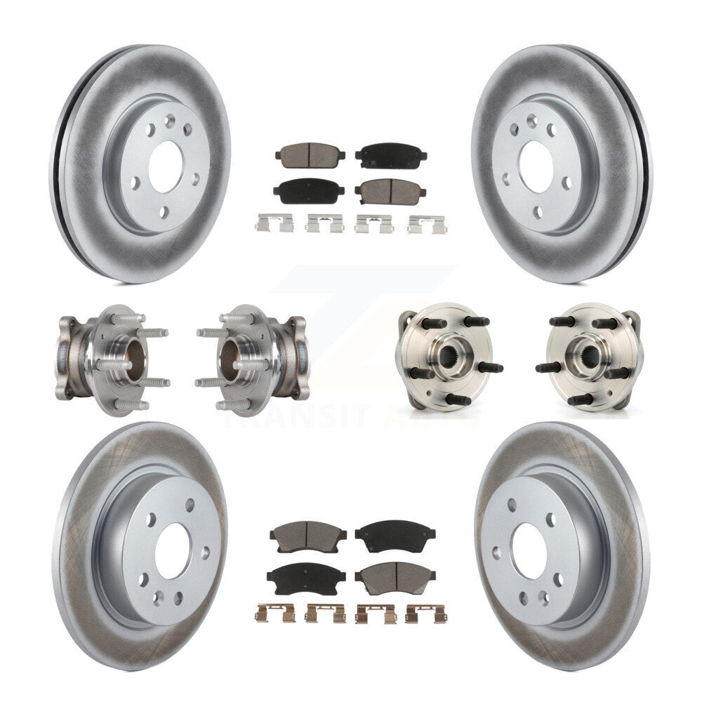 [Avant + Arrière] Kit d'ensemble roulement de roue et moyeu pour Chevrolet Cruze Limited KBB-123687