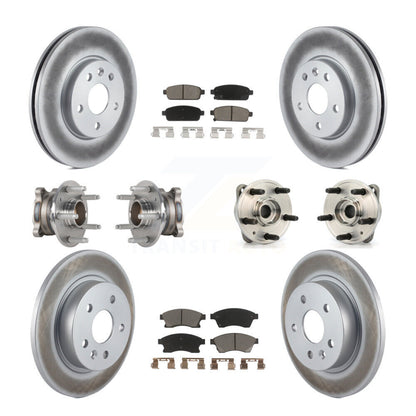 [Avant + Arrière] Kit d'ensemble roulement de roue et moyeu pour Chevrolet Cruze Limited KBB-123687