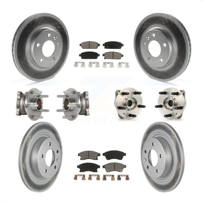[Avant + Arrière] Kit d'ensemble roulement de roue et moyeu pour 2014-2015 Chevrolet Cruze DIESEL engine avec 15" Factory Wheels KBB-123688 par Transit Auto