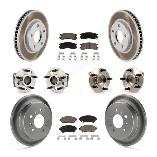 [Avant + Arrière] Kit d'ensemble roulement de roue et moyeu pour Buick Century Regal Pontiac Grand Prix Non-ABS KBB-123689