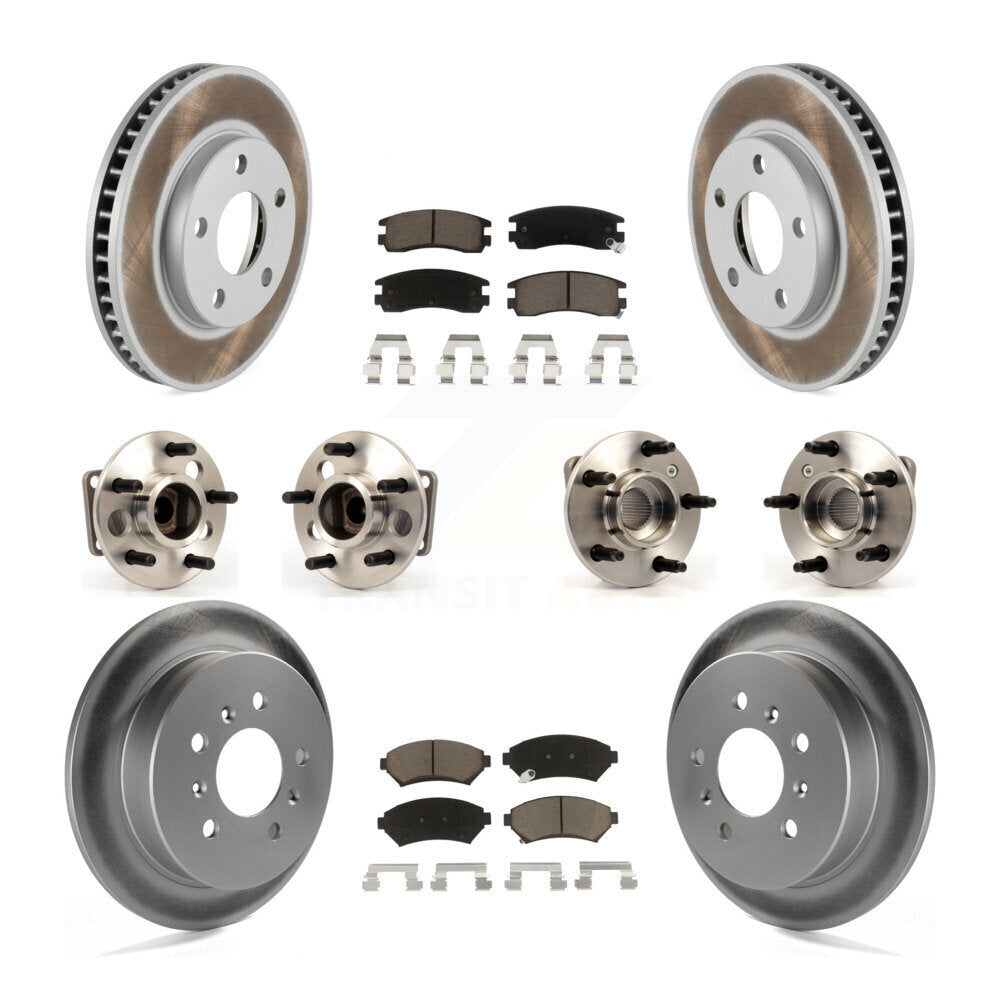 [Avant + Arrière] Kit d'ensemble roulement de roue et moyeu pour Chevrolet Venture KBB-123690