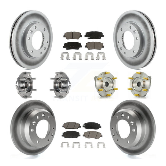 [Avant + Arrière] Kit d'ensemble roulement de roue et moyeu pour Kia Sedona Hyundai Entourage KBB-123693
