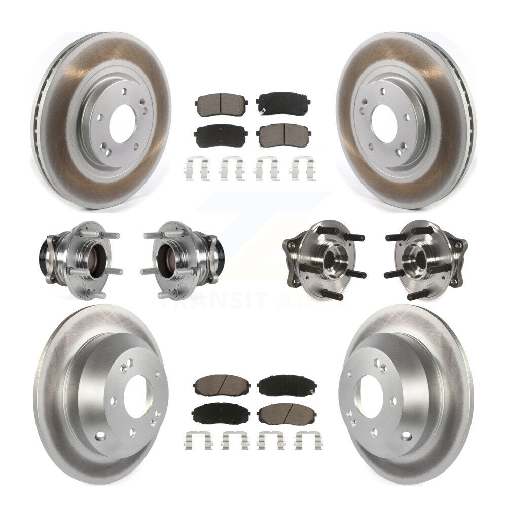 [Avant + Arrière] Kit d'ensemble roulement de roue et moyeu pour 2015-2019 Kia Sedona KBB-123698