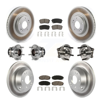 [Avant + Arrière] Kit d'ensemble roulement de roue et moyeu pour 2015-2019 Kia Sedona KBB-123698