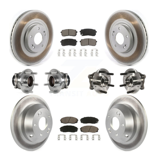[Avant + Arrière] Kit d'ensemble roulement de roue et moyeu pour 2015-2019 Kia Sedona KBB-123698