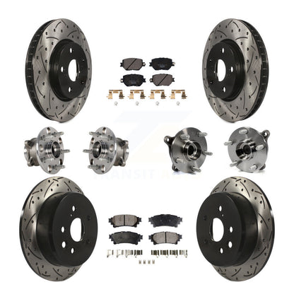[Avant + Arrière] Kit d'ensemble roulement de roue et moyeu pour Lexus IS250 KBB-123724
