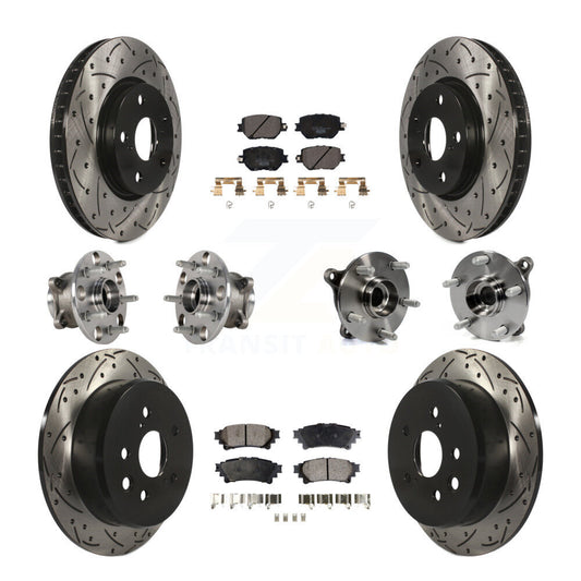 [Avant + Arrière] Kit d'ensemble roulement de roue et moyeu pour Lexus IS250 KBB-123724