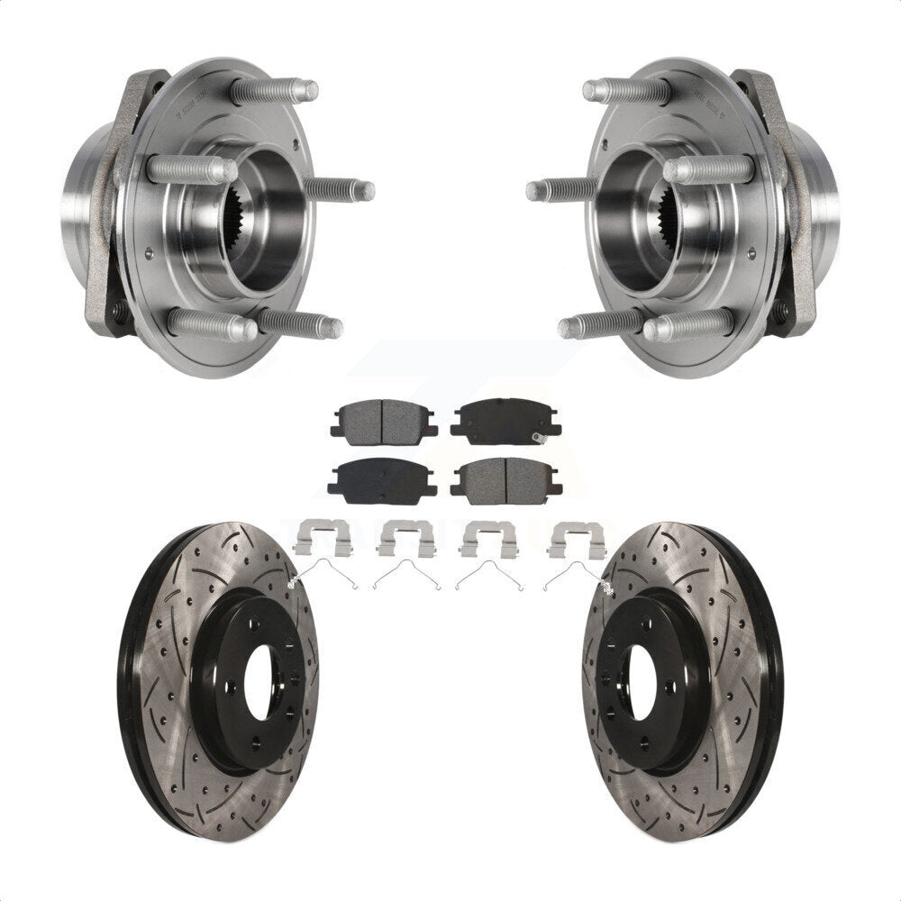 [Avant] Kit d'ensemble roulement de roue et moyeu pour Chevrolet Malibu Buick LaCrosse Regal Sportback TourX KBB-123752 par Transit Auto