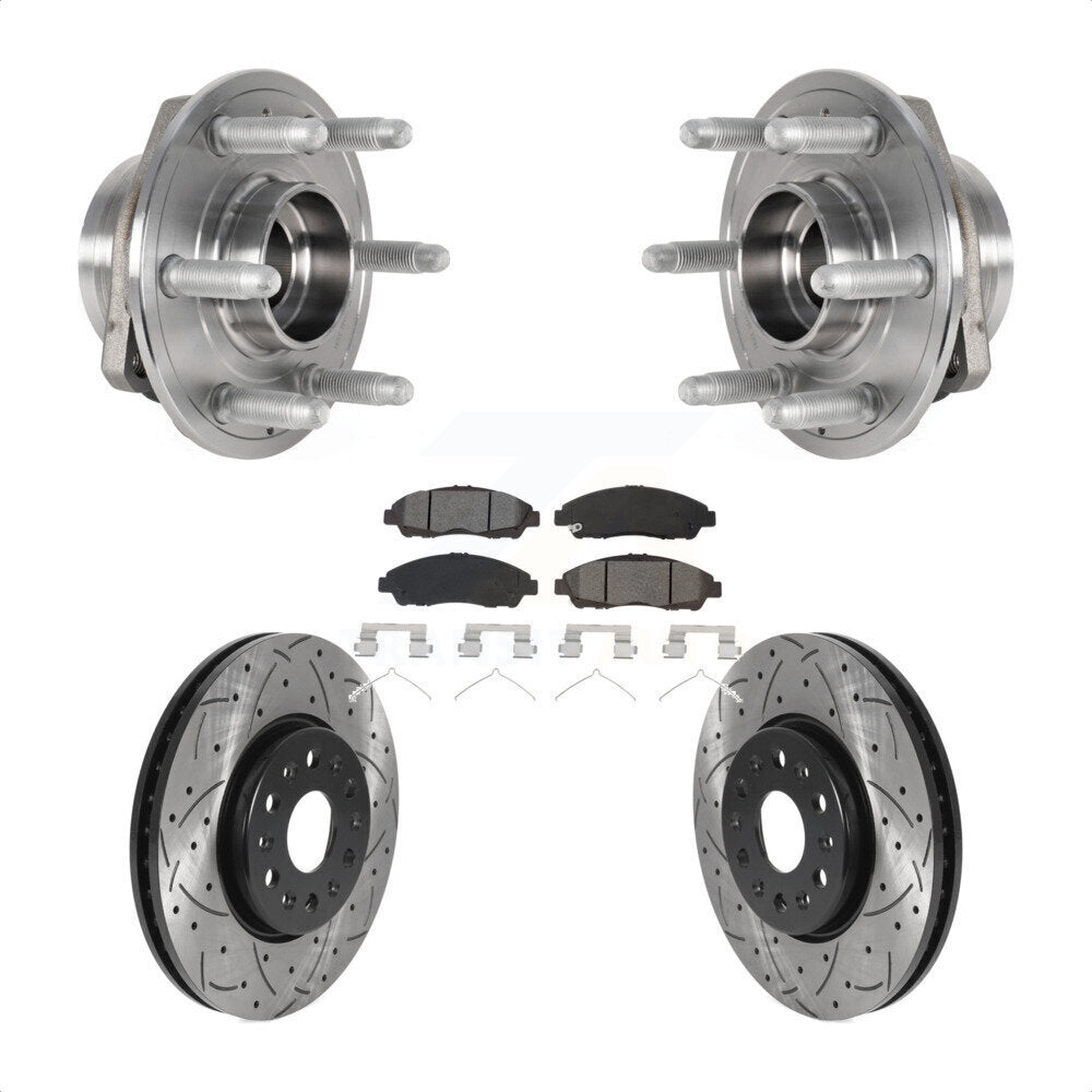 [Avant] Kit d'ensemble roulement de roue et moyeu pour Chevrolet Traverse GMC Acadia Buick Enclave KBB-123755