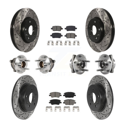 [Avant + Arrière] Kit d'ensemble roulement de roue et moyeu pour Chevrolet Volt Bolt EV KBB-123759