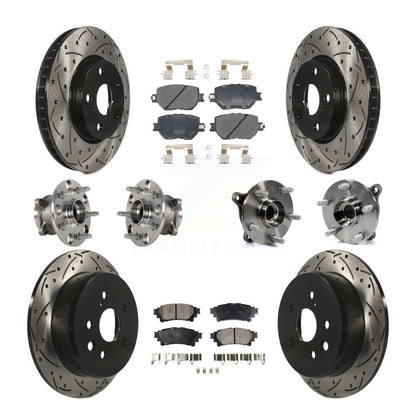 [Avant + Arrière] Kit d'ensemble roulement de roue et moyeu pour Lexus IS250 KBB-123800