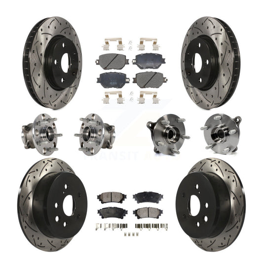 [Avant + Arrière] Kit d'ensemble roulement de roue et moyeu pour Lexus IS250 KBB-123800