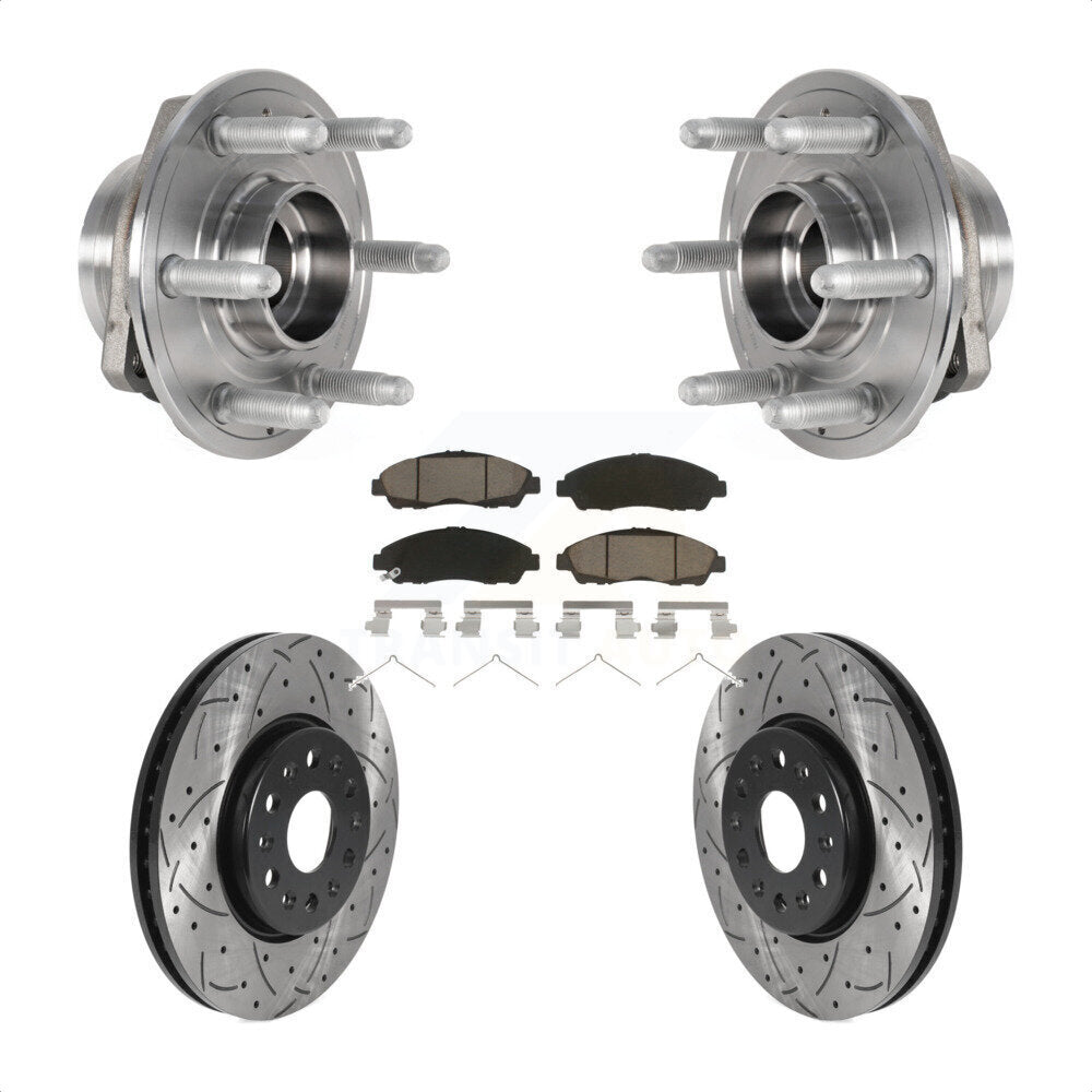 [Avant] Kit d'ensemble roulement de roue et moyeu pour Chevrolet Traverse GMC Acadia Buick Enclave KBB-123831