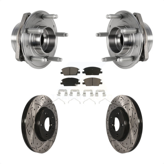 [Avant] Kit d'ensemble roulement de roue et moyeu pour Chevrolet Malibu Buick LaCrosse Regal Sportback TourX KBB-123837 par Transit Auto