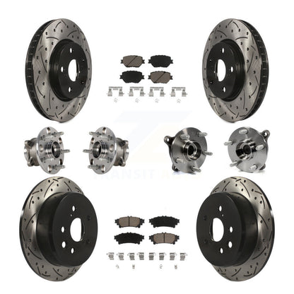 [Avant + Arrière] Kit d'ensemble roulement de roue et moyeu pour Lexus IS250 KBB-123846