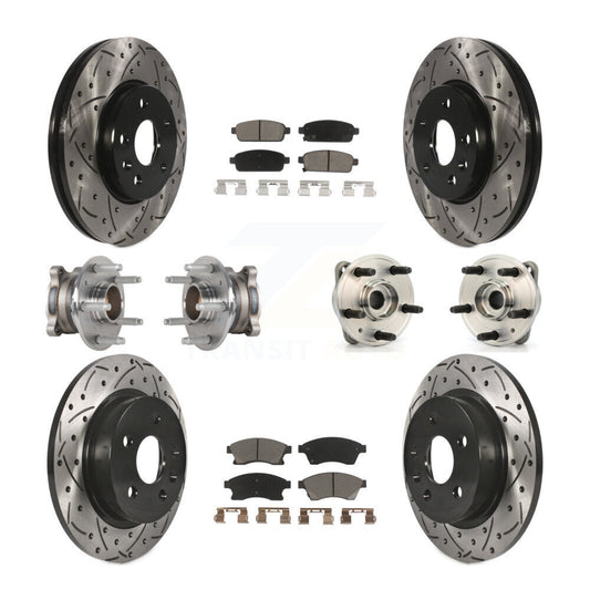 [Avant + Arrière] Kit d'ensemble roulement de roue et moyeu pour Chevrolet Cruze Limited KBB-123863