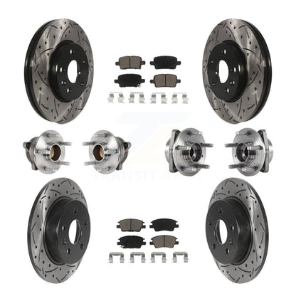 [Avant + Arrière] Kit d'ensemble roulement de roue et moyeu pour Chevrolet Volt Bolt EV KBB-123866
