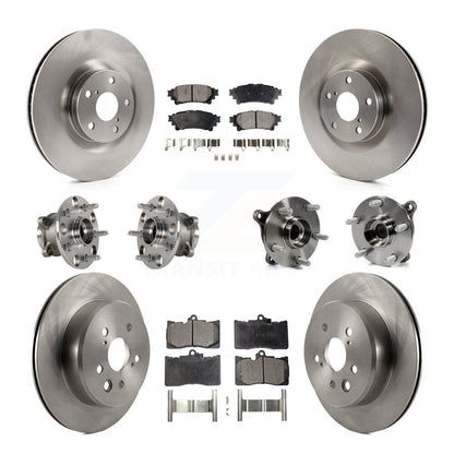 [Avant + Arrière] Kit d'ensemble roulement de roue et moyeu pour Lexus GS350 IS300 IS350 RC350 RC300 KBB-123874