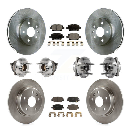 [Avant + Arrière] Kit d'ensemble roulement de roue et moyeu pour Chevrolet Volt Bolt EV KBB-123880