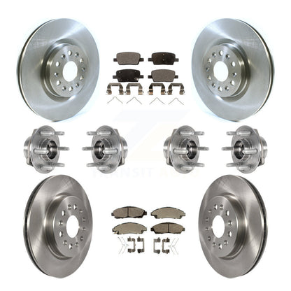 [Avant + Arrière] Kit d'ensemble roulement de roue et moyeu pour 2018-2019 Cadillac XT5 4WD KBB-123899