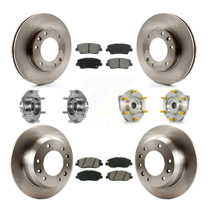 [Avant + Arrière] Kit d'ensemble roulement de roue et moyeu pour Kia Sedona Hyundai Entourage KBB-123911