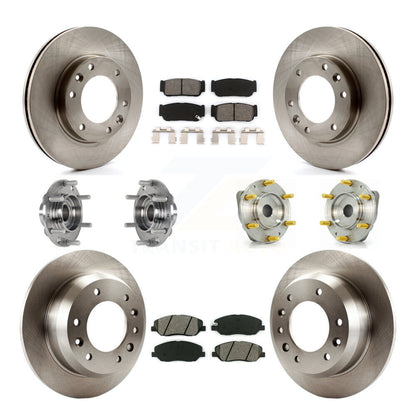 [Avant + Arrière] Kit d'ensemble roulement de roue et moyeu pour Kia Sedona Hyundai Entourage To 04/27/06 KBB-123912