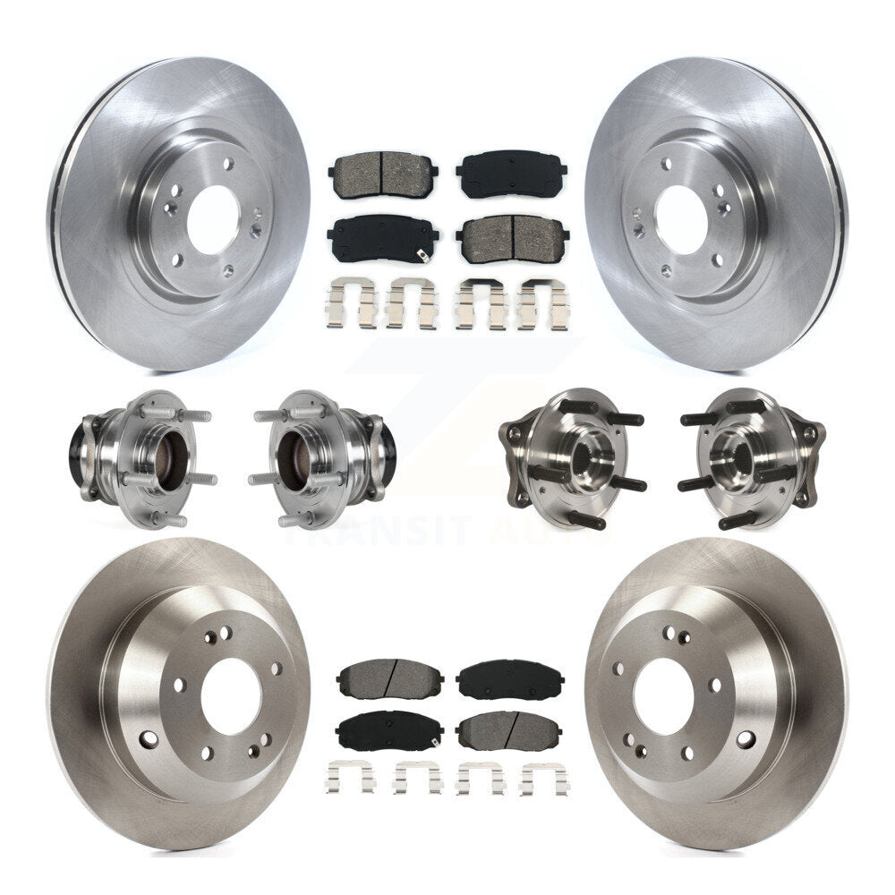 [Avant + Arrière] Kit d'ensemble roulement de roue et moyeu pour 2015-2019 Kia Sedona KBB-123925