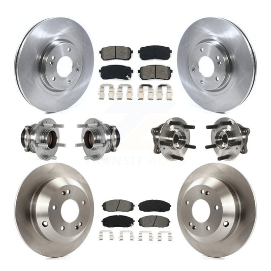 [Avant + Arrière] Kit d'ensemble roulement de roue et moyeu pour 2015-2019 Kia Sedona KBB-123925
