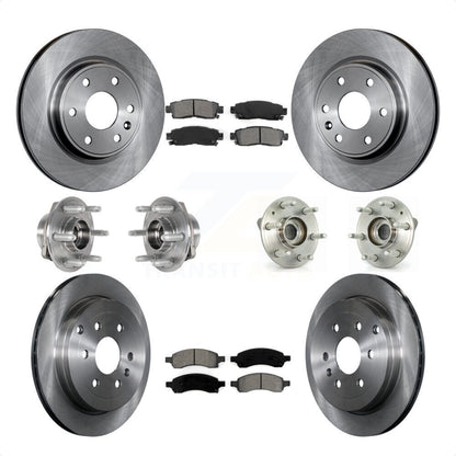 [Avant + Arrière] Kit d'ensemble roulement de roue et moyeu pour 2017 Buick Enclave AWD KBB-123927 par Transit Auto