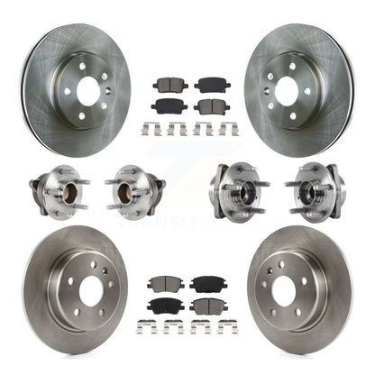 [Avant + Arrière] Kit d'ensemble roulement de roue et moyeu pour Chevrolet Volt Bolt EV KBB-123930