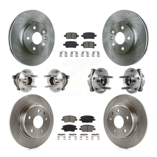 [Avant + Arrière] Kit d'ensemble roulement de roue et moyeu pour Chevrolet Volt Bolt EV KBB-123930