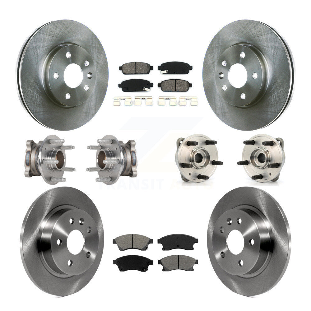 [Avant + Arrière] Kit d'ensemble roulement de roue et moyeu pour Chevrolet Cruze Limited KBB-123932