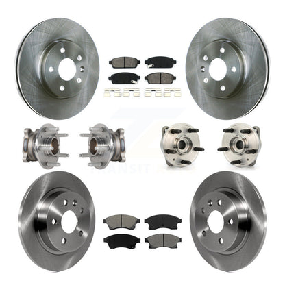 [Avant + Arrière] Kit d'ensemble roulement de roue et moyeu pour Chevrolet Cruze Limited KBB-123932
