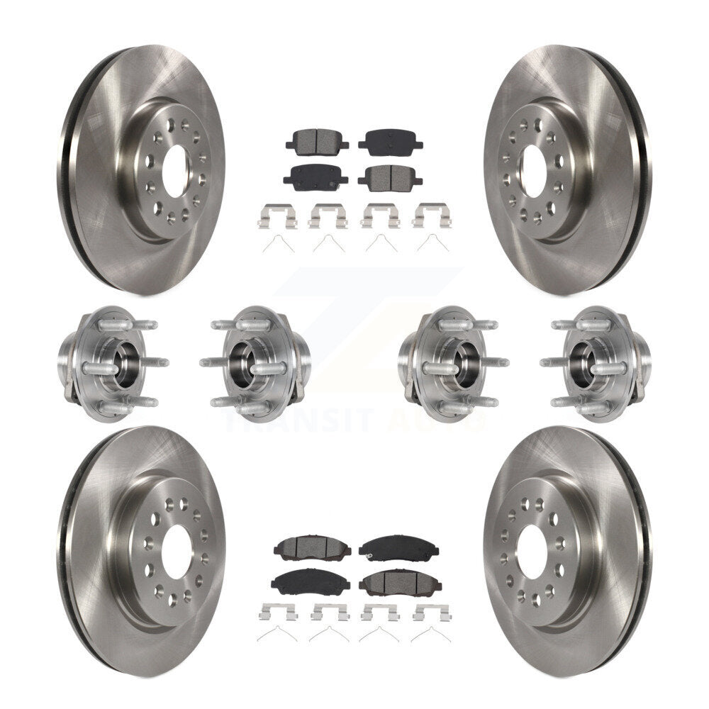 [Avant + Arrière] Kit d'ensemble roulement de roue et moyeu pour 2018-2020 Chevrolet Traverse 4WD KBB-123934