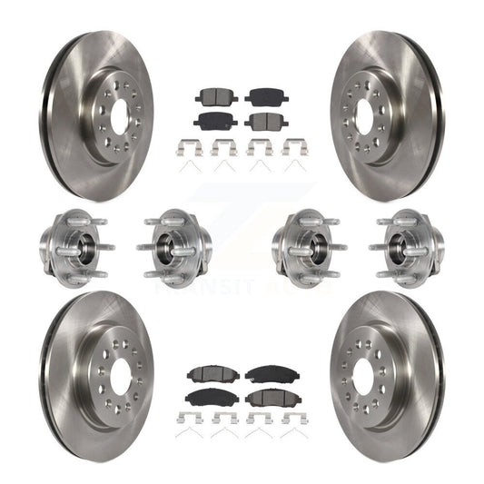 [Avant + Arrière] Kit d'ensemble roulement de roue et moyeu pour 2018-2020 Chevrolet Traverse 4WD KBB-123934