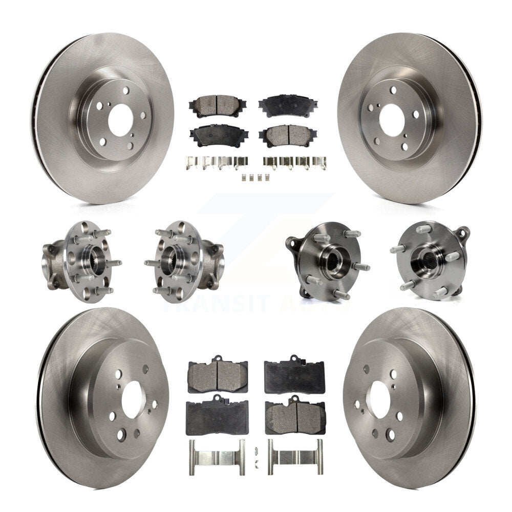 [Avant + Arrière] Kit d'ensemble roulement de roue et moyeu pour Lexus GS350 IS300 IS350 RC350 RC300 KBB-123941