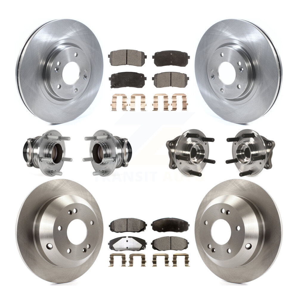 [Avant + Arrière] Kit d'ensemble roulement de roue et moyeu pour 2015-2019 Kia Sedona KBB-123946