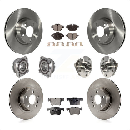 [Avant + Arrière] Kit d'ensemble roulement de roue et moyeu pour BMW X3 X4 KBB-123959 par Transit Auto