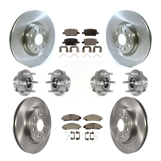 [Avant + Arrière] Kit d'ensemble roulement de roue et moyeu pour 2018-2019 Cadillac XT5 4WD KBB-123964