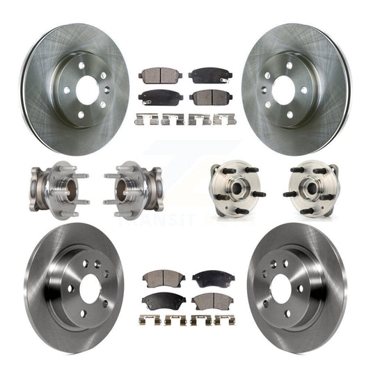 [Avant + Arrière] Kit d'ensemble roulement de roue et moyeu pour Chevrolet Cruze Limited KBB-123967