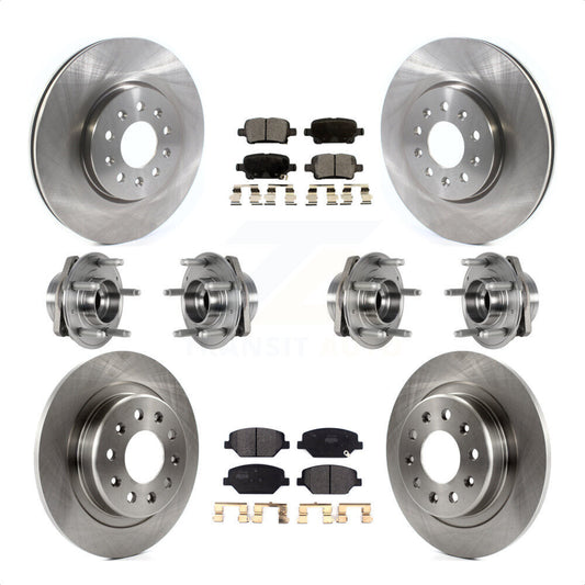 [Avant + Arrière] Kit d'ensemble roulement de roue et moyeu pour 2017-2018 Buick LaCrosse AWD avec 17" Factory Wheels KBB-123971 par Transit Auto