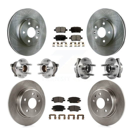 [Avant + Arrière] Kit d'ensemble roulement de roue et moyeu pour Chevrolet Volt Bolt EV KBB-123972